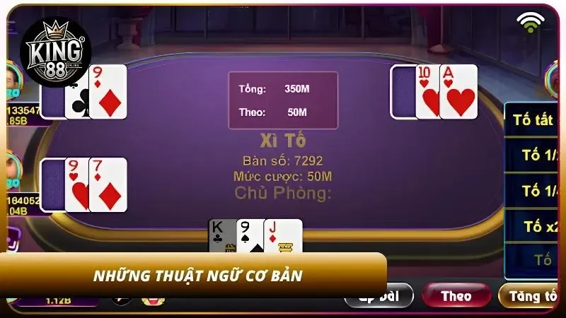 Cách Chơi Xì Tố - Luật Chơi Poker Kiểu Việt Và Mẹo Hiệu Quả 3 Nắm rõ thuật ngữ để hiểu diễn biến ván cược