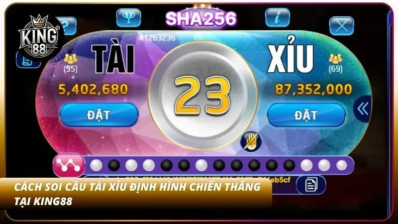 Cách Soi Cầu Tài Xỉu - Phương Pháp Bắt Cầu Chính Xác 90% 1 Bảng kết quả hiển thị lịch sử cách soi cầu Tài Xỉu trực quan