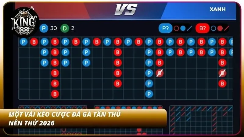 Đa dạng kèo cược đá gà trực tiếp