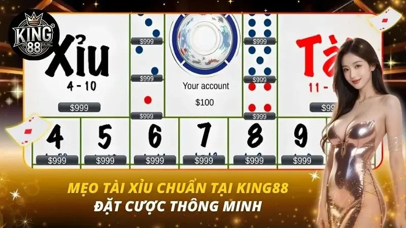 Mẹo Tài Xỉu Chuẩn Tại King88 – Đặt Cược Thông Minh
