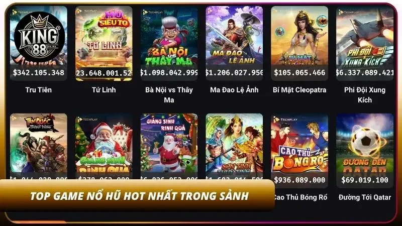 Một số tựa slot duy trì lượng người tham gia rất ổn định